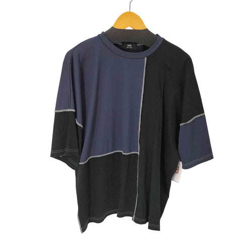 ハレ HARE ステッチ切替デザインクルーネックTシャツ メンズ FREE