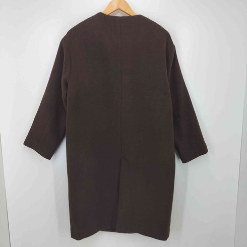 ローリーズファーム LOWRYS FARM MERINOS AIR ノーカラーコート レディース F