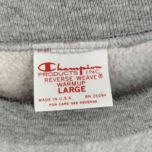 チャンピオン Champion USA製 REVERSE WEAVE 赤タグ 目無し 復刻 クルーネックスウェット 霜降り メンズ JPN:L