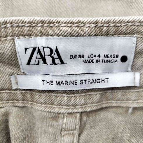 ザラ ZARA THE MARINE STRAIGHT デニムパンツ レディース 36
