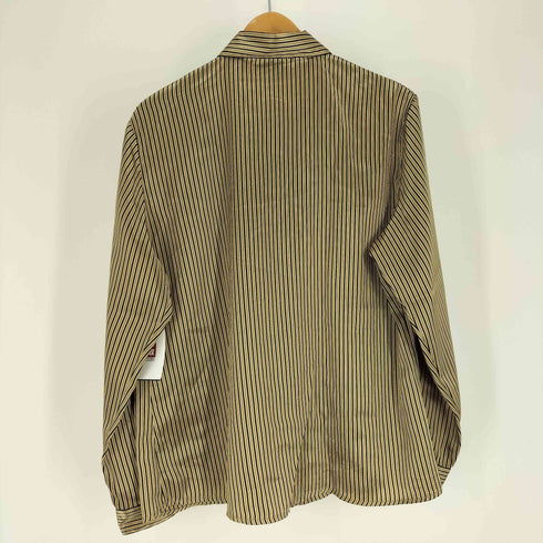 K Arnold ストライプ ポリ L//S シャツ レディース import:L