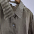 K Arnold ストライプ ポリ L//S シャツ レディース import:L