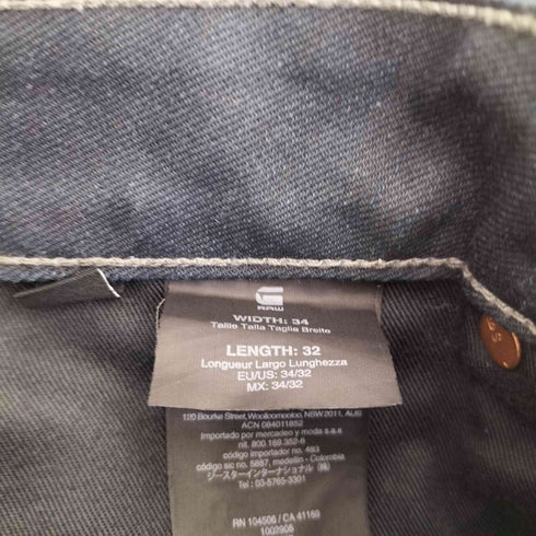 ジースターロー G-STAR RAW 3301 STRAIGHT メンズ