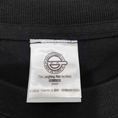 トーキョーダブエージェント 笑い男 アニメプリント S/S クルーネック Tシャツ メンズ import:L