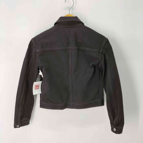 カルバンクラインジーンズ Calvin Klein Jeans ステッチデザインステンカラージップアップジャケット レディース import:XS
