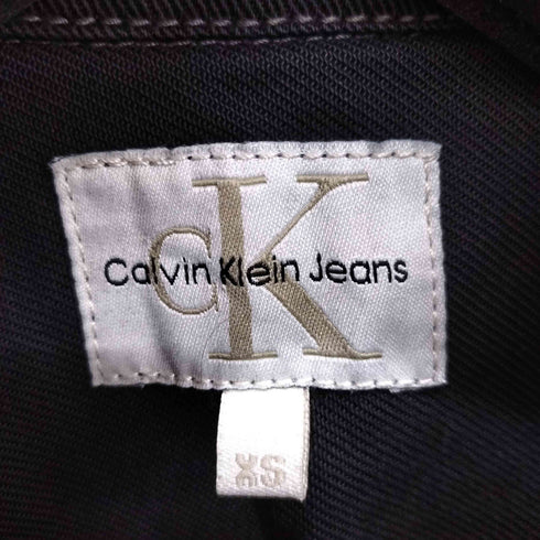 カルバンクラインジーンズ Calvin Klein Jeans ステッチデザインステンカラージップアップジャケット レディース import:XS