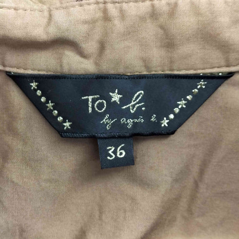 トゥービーバイアニエスベー To b. by agnes b. ROBE ロングシャツワンピース レディース JPN:36