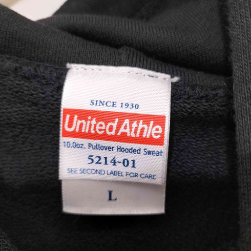 ユナイテッドアスレ UNITED ATHLE GIGO アニメプリント L/S プルオーバー パーカー メンズ import:L