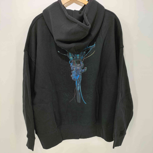 ユナイテッドアスレ UNITED ATHLE アニメプリント L/S プルオーバー パーカー メンズ import:XL