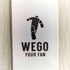 ウィゴー WEGO ナイロンティアードロングスカート レディース FREE