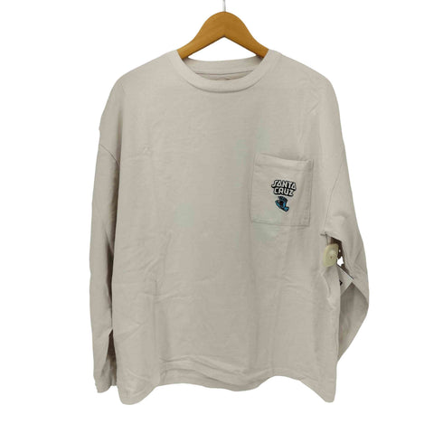 SANTACRUZ スクリーミングハンド ビッグシルエットロンT メンズ JPN:XL