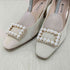 ダイアナ DIANA パールバックルパンプス レディース JPN:23