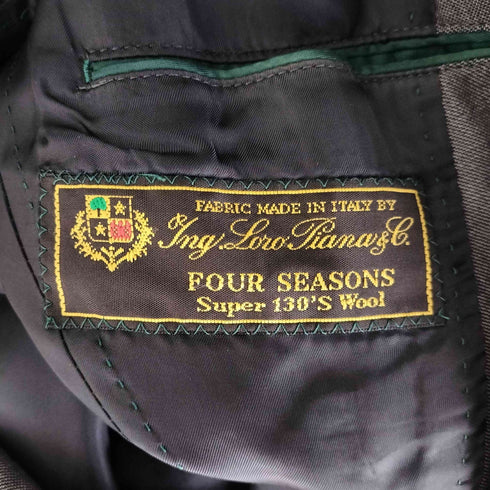 ロロピアーナ Loro Piana Janecostellazione ウール 2Bテーラードジャケット メンズ 94YA7
