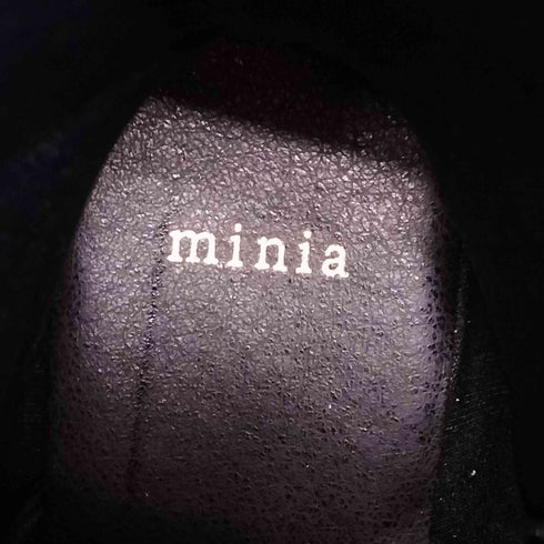 minia レースアップブーツ レディース 25cm