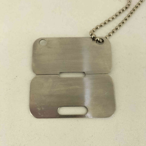Canadian Army ドッグタグ ボールチェーンネックレス メンズ