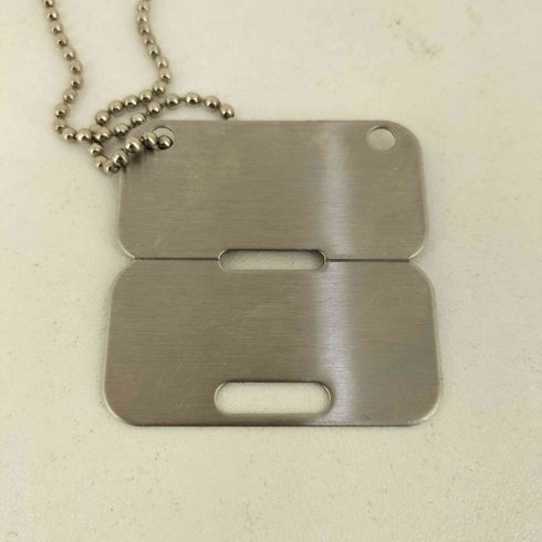 Canadian Army ドッグタグ ボールチェーンネックレス メンズ