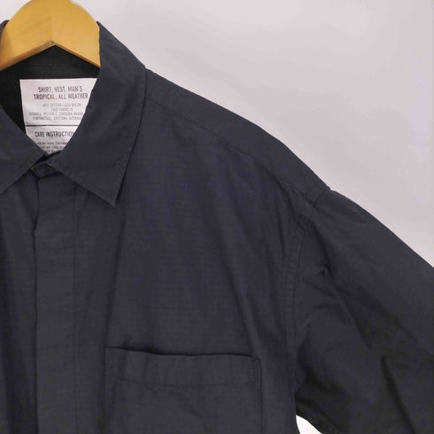 フリークスストア FREAKS STORE 22SS TROPICAL ALL WEATHER CORDURA リップストップ ミリタリーシャツ メンズ JPN:M