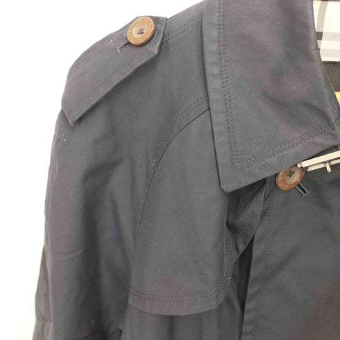 バーバリーブラックレーベル BURBERRY BLACK LABEL ミドル丈トレンチコート レディース L