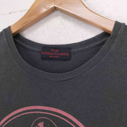 ヒステリックグラマー HYSTERIC GLAMOUR ガールプリントTシャツ レディース FREE