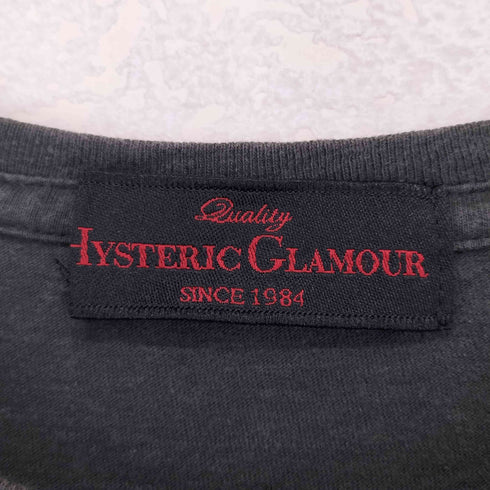 ヒステリックグラマー HYSTERIC GLAMOUR ガールプリントTシャツ レディース FREE