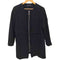 ザラ ZARA ノーカラーツイードジャケット レディース L