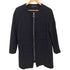 ザラ ZARA ノーカラーツイードジャケット レディース L