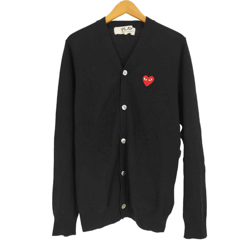 プレイコムデギャルソン PLAY COMME des GARCONS AD2005 CARDIGAN アイコン ウール カーディガン メンズ JPN:L