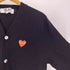 プレイコムデギャルソン PLAY COMME des GARCONS AD2005 CARDIGAN アイコン ウール カーディガン メンズ JPN:L