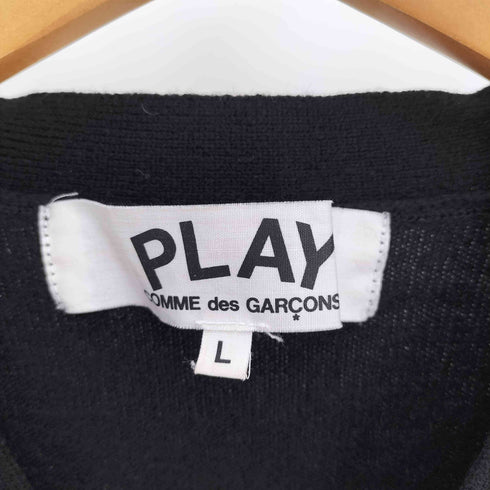 プレイコムデギャルソン PLAY COMME des GARCONS AD2005 CARDIGAN アイコン ウール カーディガン メンズ JPN:L