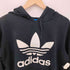 アディダスオリジナルス adidas Originals TREFOIL HERITAGE PULLOVER HOODIE レディース import:L