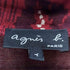 アニエスベー agnes b. 総柄 ハイネック ワンピース レディース イ