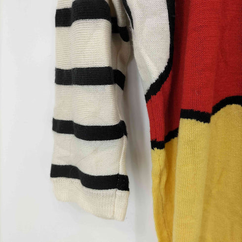 ツモリチサト TSUMORI CHISATO スパンコールロゴ マルチパターンニット レディース JPN:2