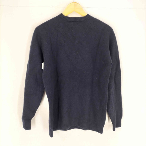 サンスペル Sunspel スコットランド製 ウールニット メンズ l