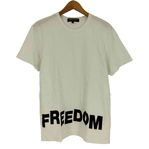 コムデギャルソンオムドゥ COMME des GARCONS HOMME DEUX AD2019 FREEDOM S/S TEE メンズ JPN:M