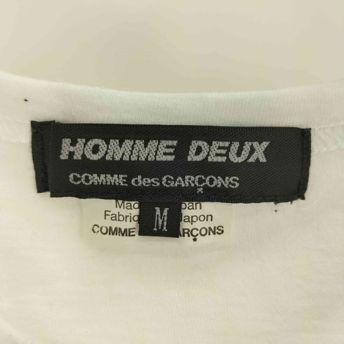 コムデギャルソンオムドゥ COMME des GARCONS HOMME DEUX AD2019 FREEDOM S/S TEE メンズ JPN:M