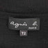 アニエスベー agnes b. 切替 ウール 半袖ワンピース レディース T2