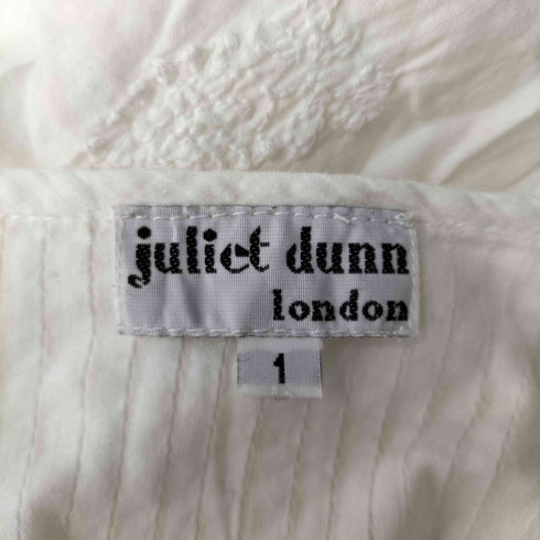 juliet dunn 刺繍シャツワンピース レディース 1