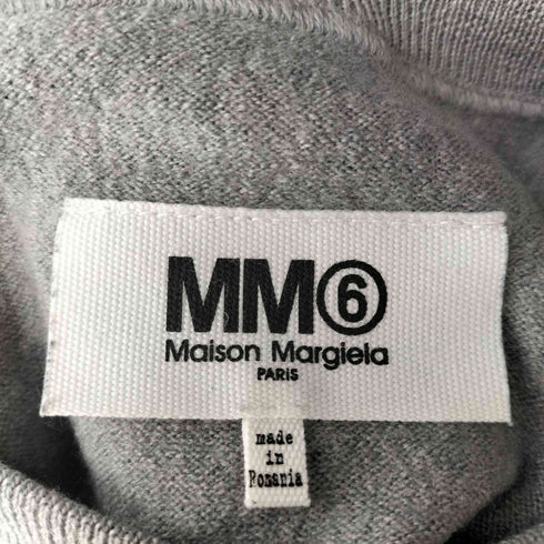 エムエムシックスメゾンマルジェラ MM6 Maison Margiela 切替ウールワンピース レディース s