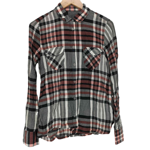 ゴールデングース GOLDEN GOOSE チェックシャツ MADE IN ITALY レディース XS