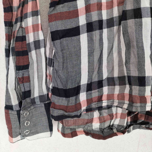ゴールデングース GOLDEN GOOSE チェックシャツ MADE IN ITALY レディース XS