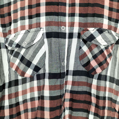 ゴールデングース GOLDEN GOOSE チェックシャツ MADE IN ITALY レディース XS