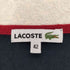 ラコステ LACOSTE ラインデザインクルーネックカーディガン レディース 42