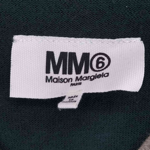 エムエムシックスメゾンマルジェラ MM6 Maison Margiela 切替ウールワンピース レディース S