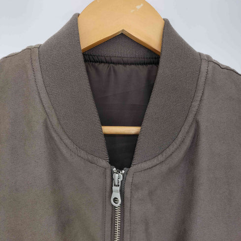 アデイインザライフユナイテッドアローズ A day in the life UNITED ARROWS スエードライク パテッド ブルゾン MA-1 メンズ JPN:L