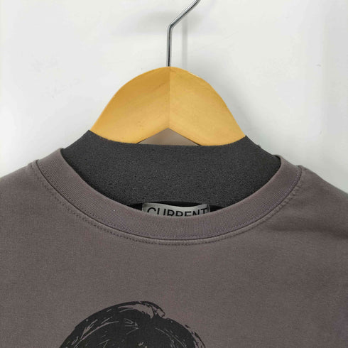 CURRENT フロントプリント S/S Tシャツ Y2K レディース