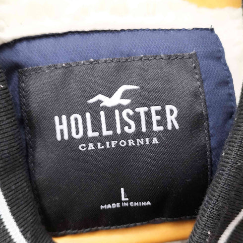 ホリスター Hollister 裏ボア 刺繍スタジアムジャンパー メンズ JPN:L