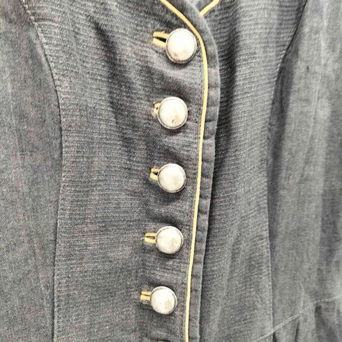フロントボタンデザイン S/S ワンピース レディース
