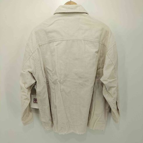 ザラ ZARA コーデュロイシャツジャケット レディース import:M