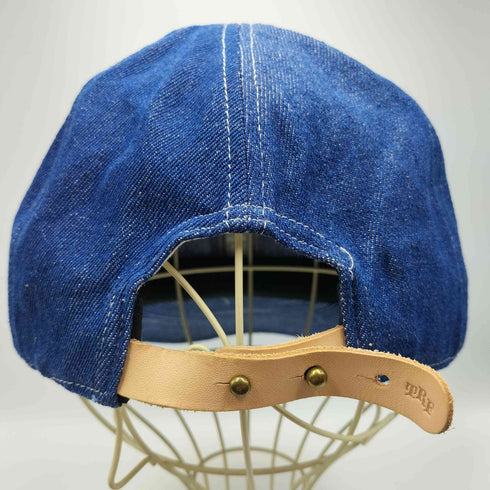 TRIFFER H ロゴ 刺繍 デニム アンパイア キャップ メンズ