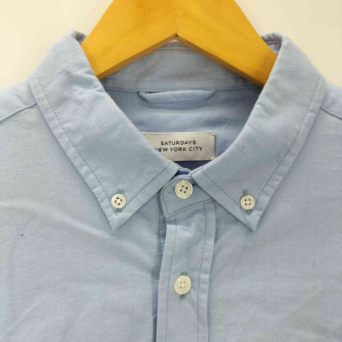 サタデーズニューヨークシティ Saturdays NYC Crosby Oxford Shirt ボタンダウンシャツ メンズ import:M
